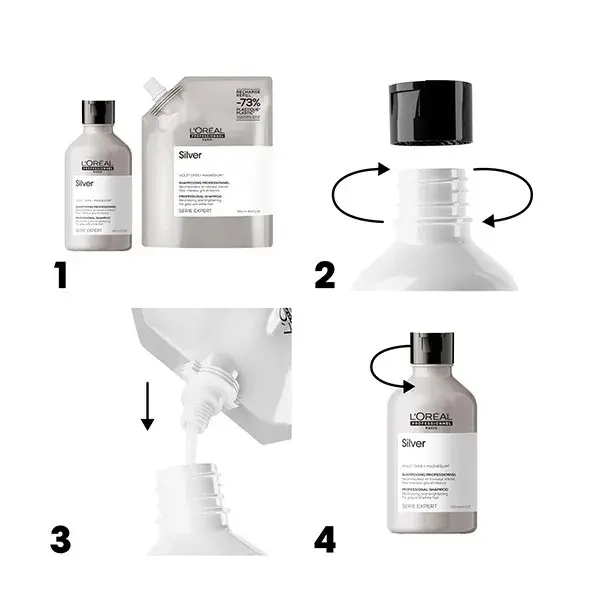 L'Oréal Professionnel Série Expert Silver Shampoo Recarga 500ml