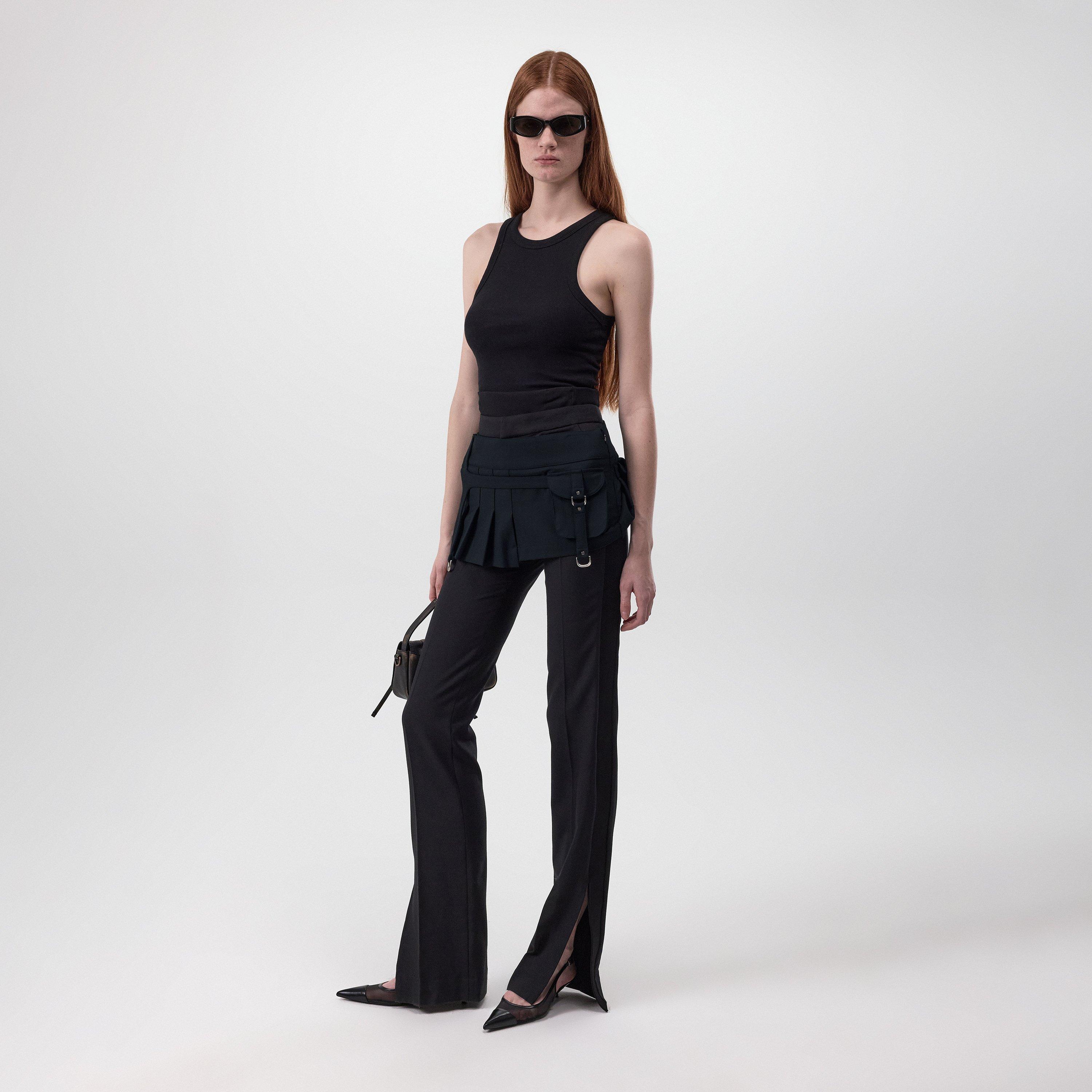 Off White Cargo Mini Skirt Womens