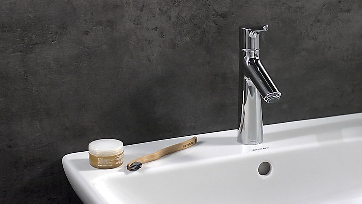 Mitigeur lavabo avec tirette et vidage Hansgrohe Talis S ComfortZone 100 surface chromé