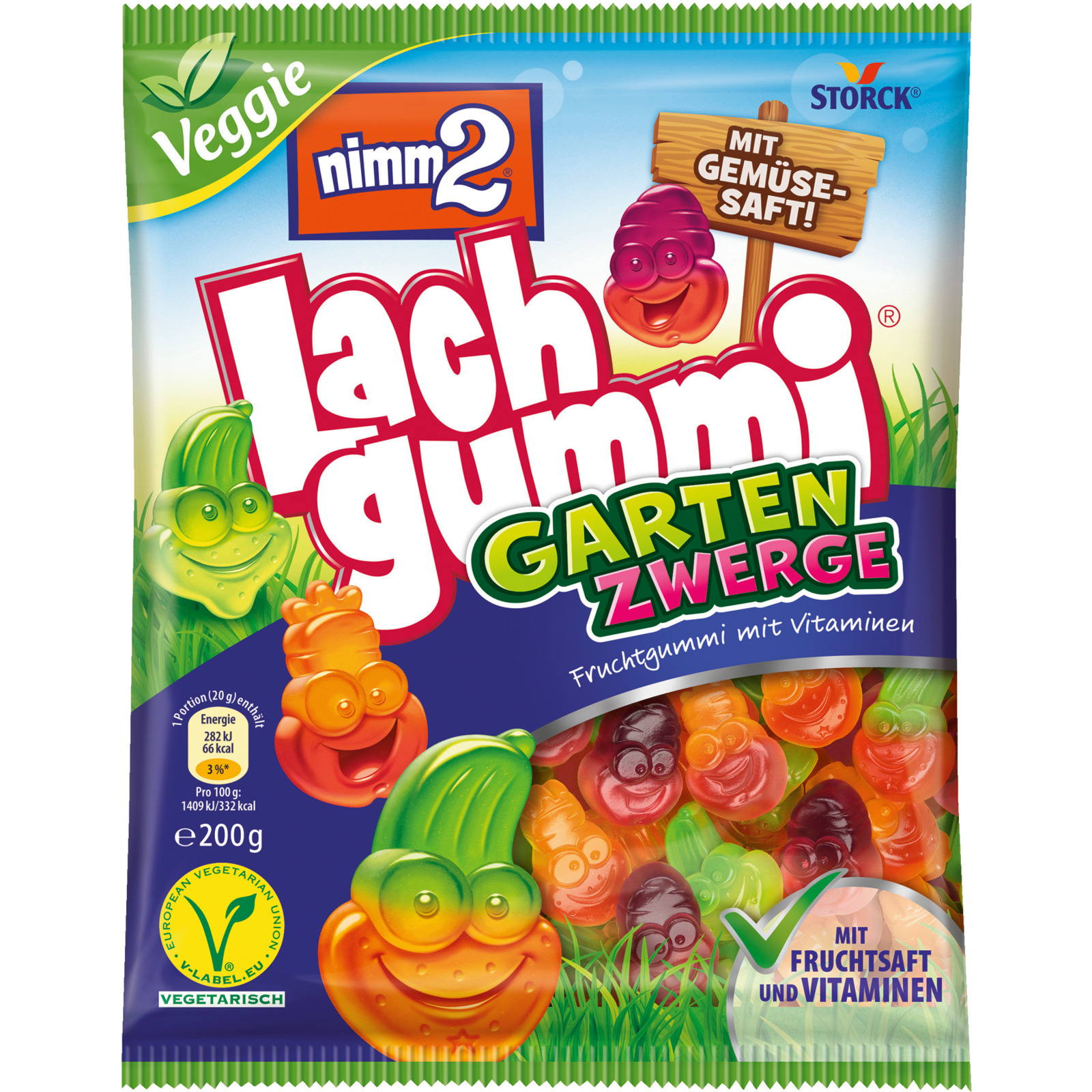 Nimm2 Gartenzwerge 200g