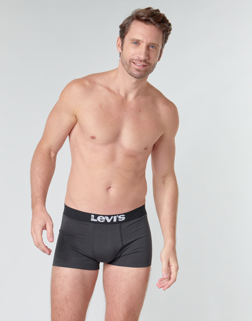Levi's - MEN SOLID TRUNK PACK X2 - Noir
