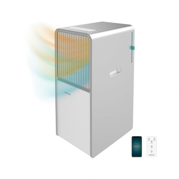 Cecotec Ar Condicionado Portátil ForceClima 12850 Style Heating Connnected 12000BTU