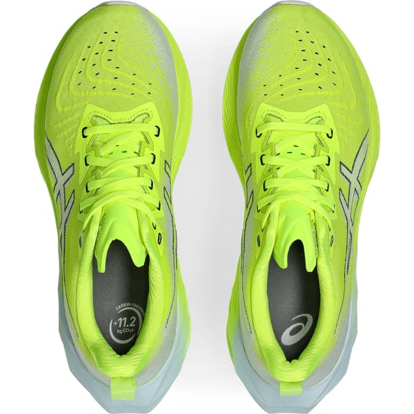 Chaussure running ASICS NOVABLAST 4 SAFETY YELLOW/COOL GREY
