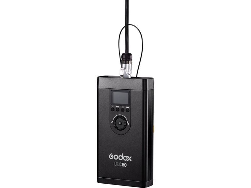 Godox Videoleuchte UL60 Geräuschlos-LED Geräuschlose 60-W-LED-Lampe mit Tageslichttemperatur (5600K), die dank eines speziell entwickelten lüfterlosen Systems eine geräuschlose Kühlung bietet