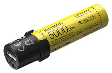 Kit lampe   Powerbank NITECORE NL21700SET
