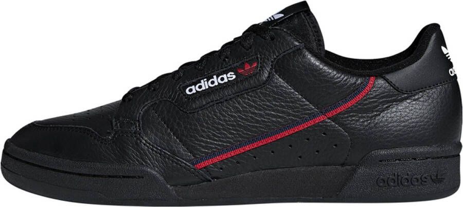 Adidas Continental 80 Heren Sneakers Core Black Scarlet Collegiate Navy