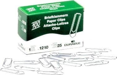 Durable 121025, Sølv, 100 stykker