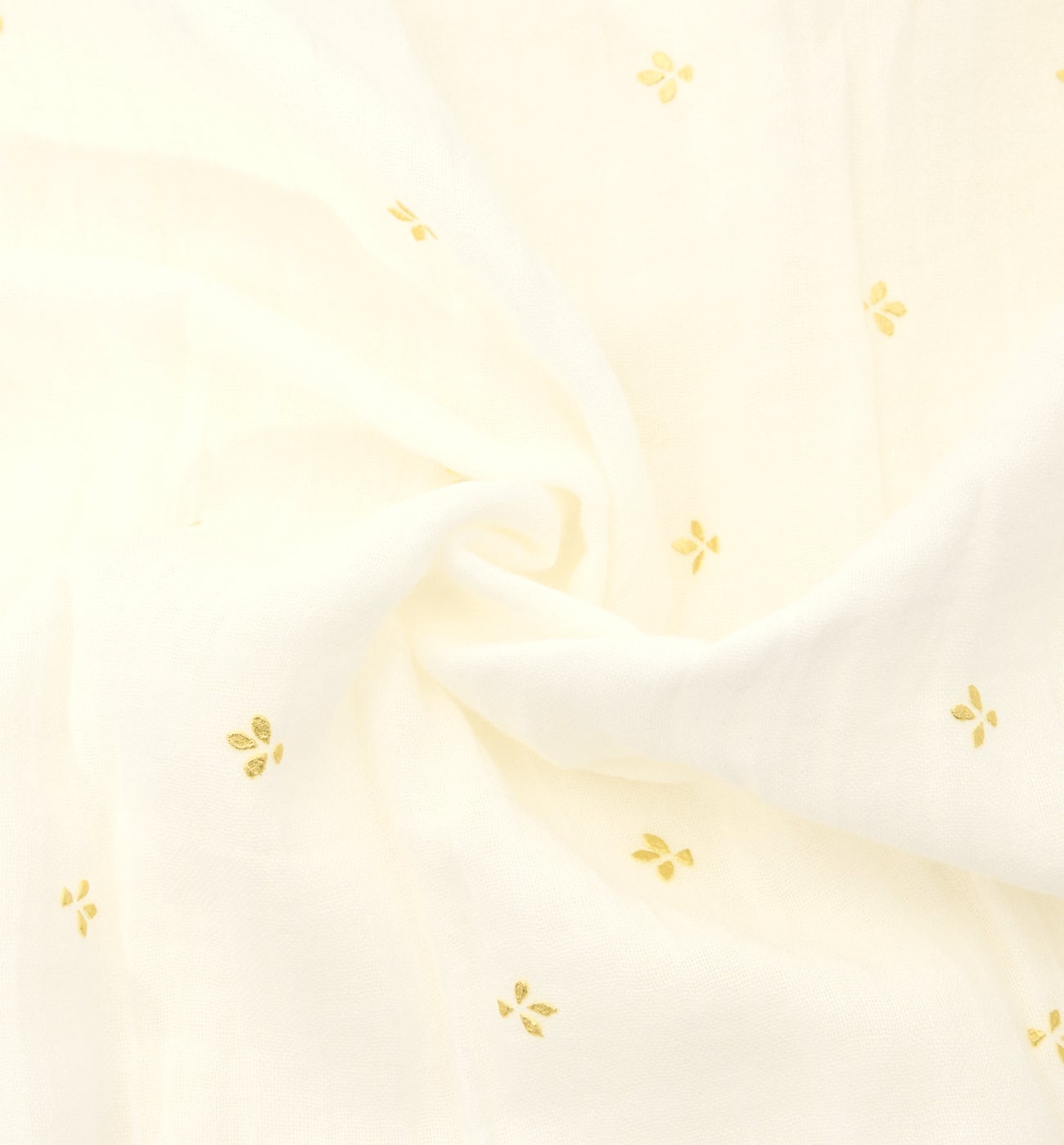 Coupon de 3 m en gaze de coton - Ecru