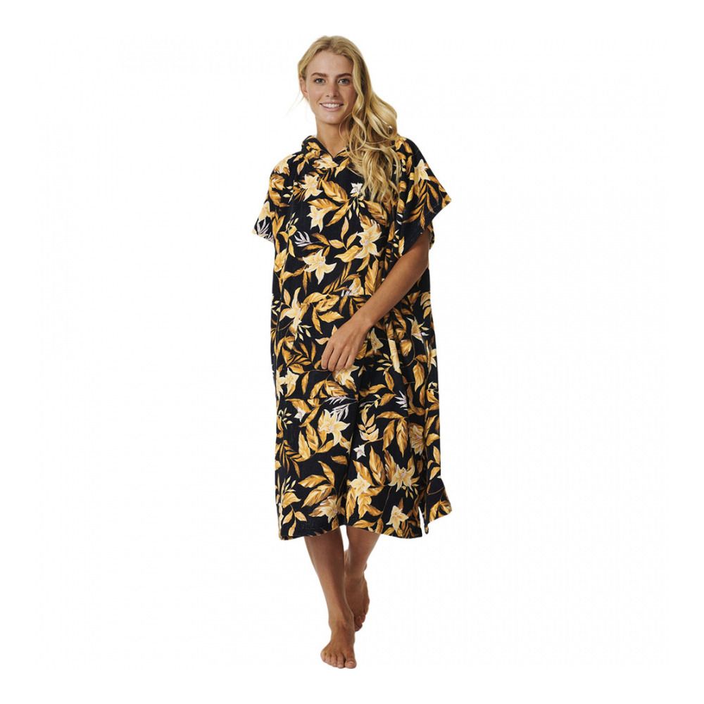 Rip Curl MIXED - Poncho Femme black