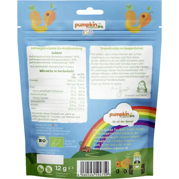 Bio Tropenwunder Fruchtchips
