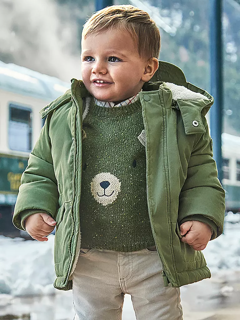 MAYORAL Baby Jacke  grün
