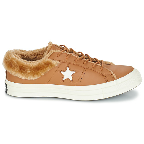 Converse - ONE STAR LEATHER OX - Camel