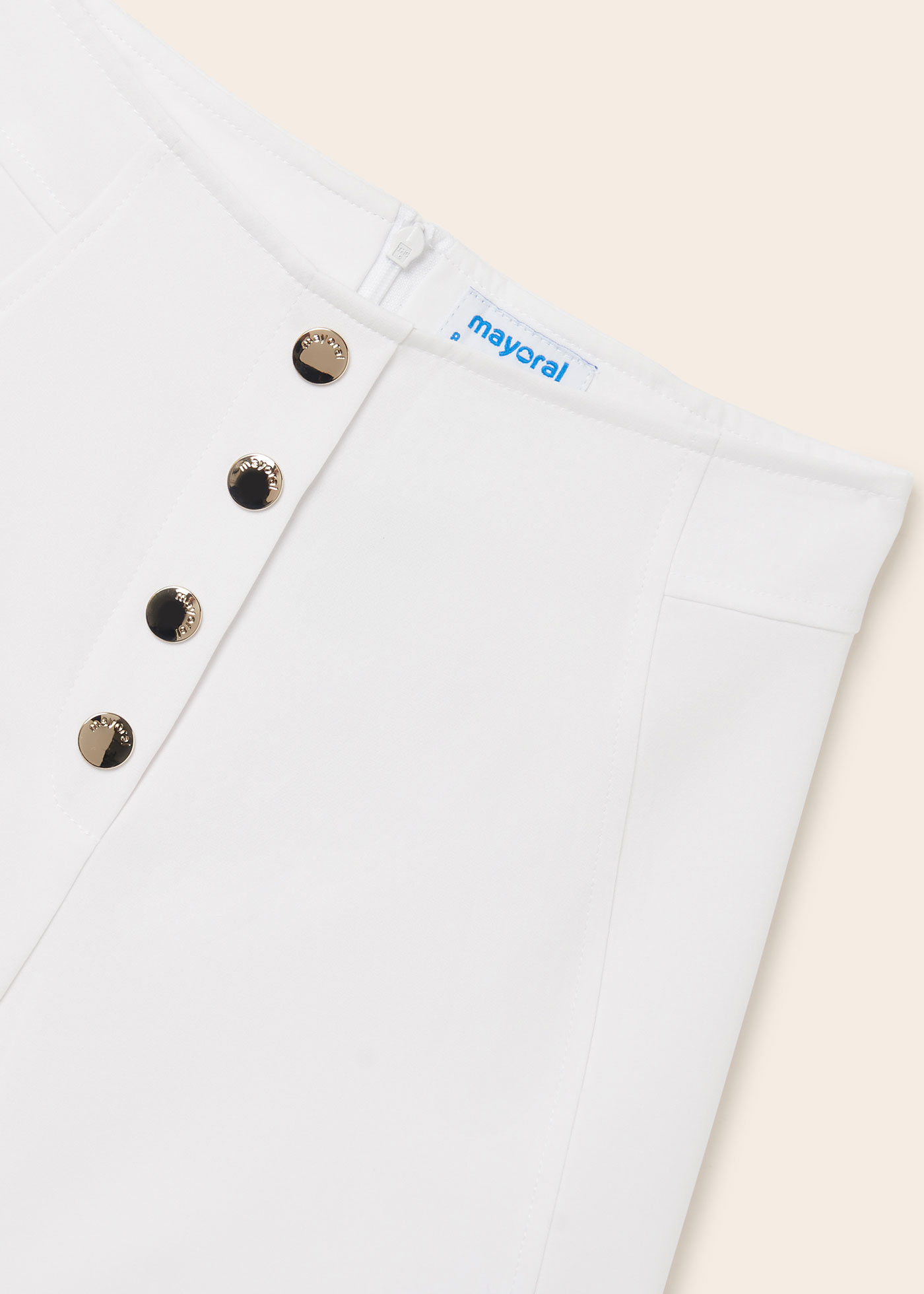shorts de crepe para meninas