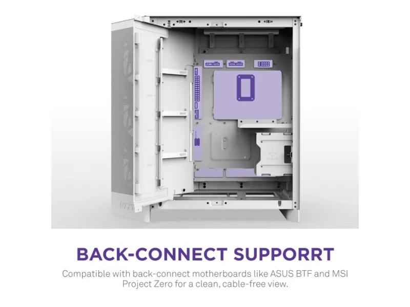 NZXT - - ingen strømforsyning - USB/Lyd
