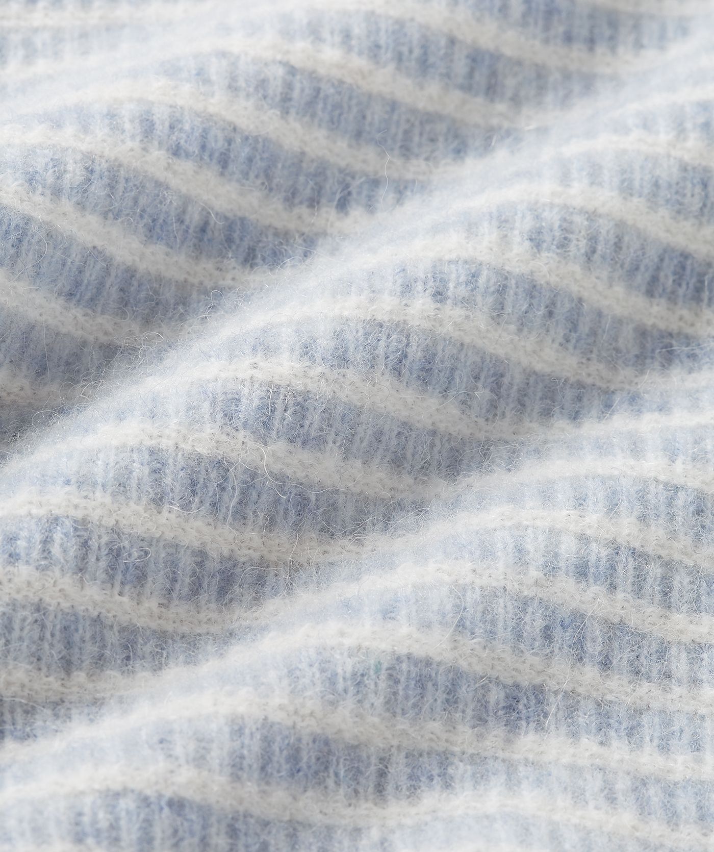 JV-CASSIE regular fit vest met wol - powder blue stripe