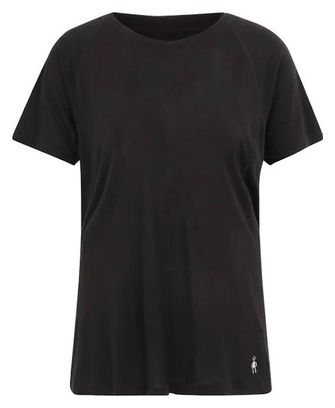 T-Shirt Manches Courtes Femme Smartwool Active Ultralite Noir XS