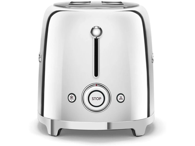 SMEG Toaster 50'S Retro Style TSF01SSEU Metall Klassischer Toaster