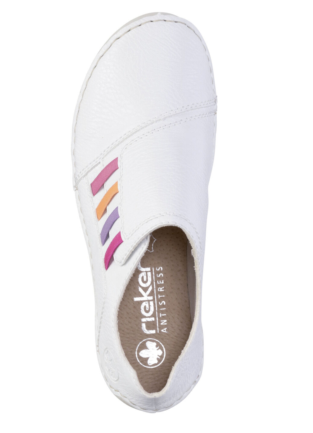 Rieker, klassische Damen-Slipper, mit Gummizug