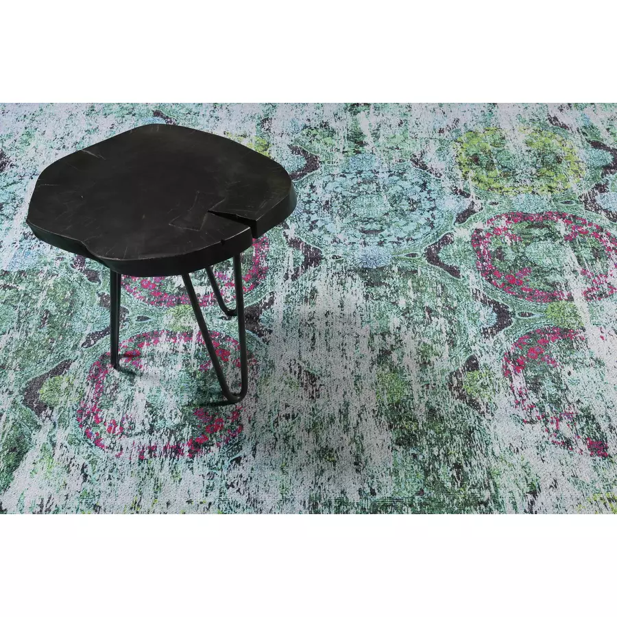 Wecon home Kurzflorteppich Focus grün,blau