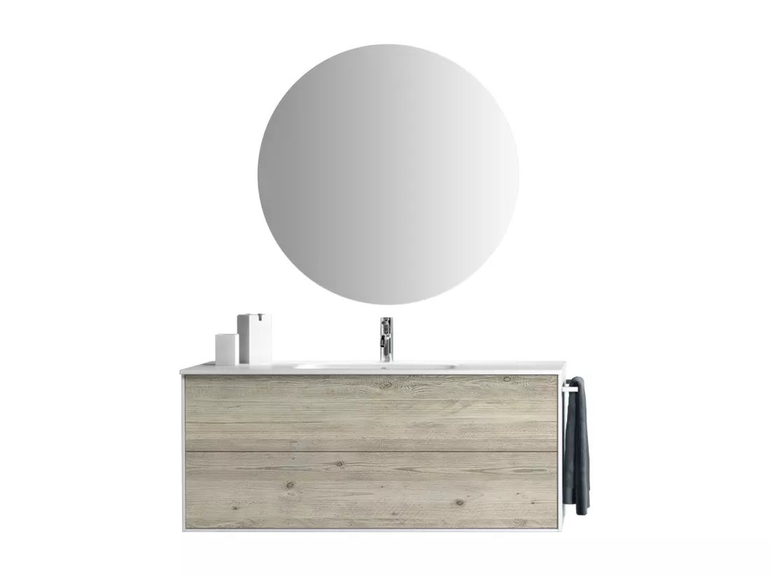 Ensemble de salle de bain 4 pièces IGEA pin arctique