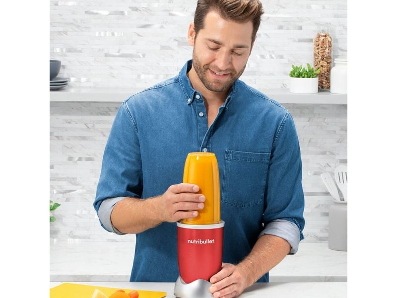 NUTRiBULLET Nährstoffextraktor Pro Matt Red 900 W Tragbarer Mixer