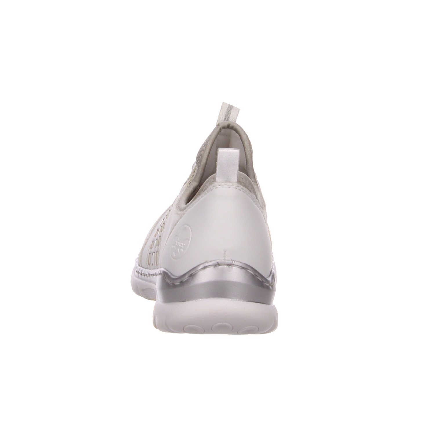 Rieker Schnürhalbschuh weiß weiss/weiss kombi