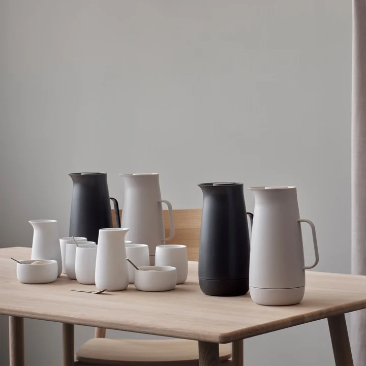 Stelton - Foster Isolierkanne 1 l, Edelstahl