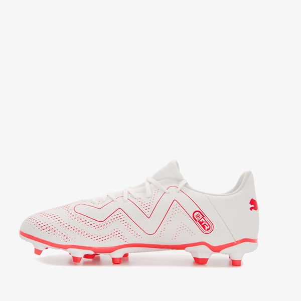 Puma Future Play FG/AG voetbalschoenen wit/rood
