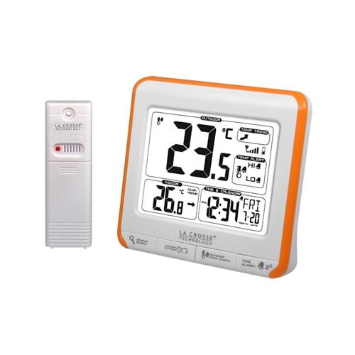 Station de temp. Avec alertes orange