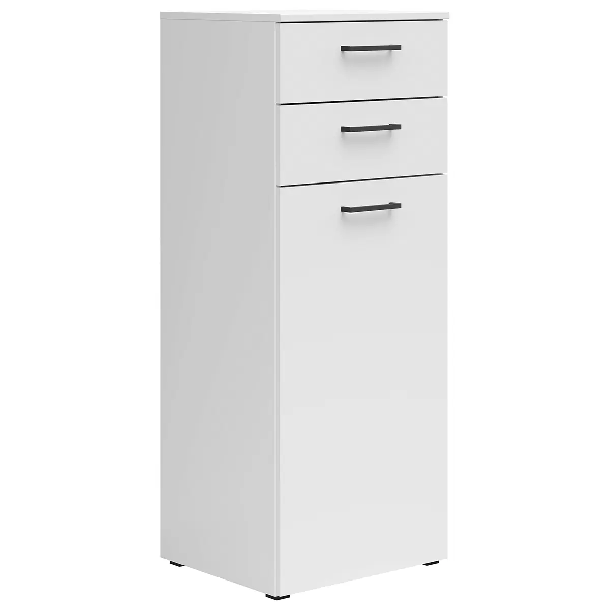 Kommode1T2L Cabinet weiss