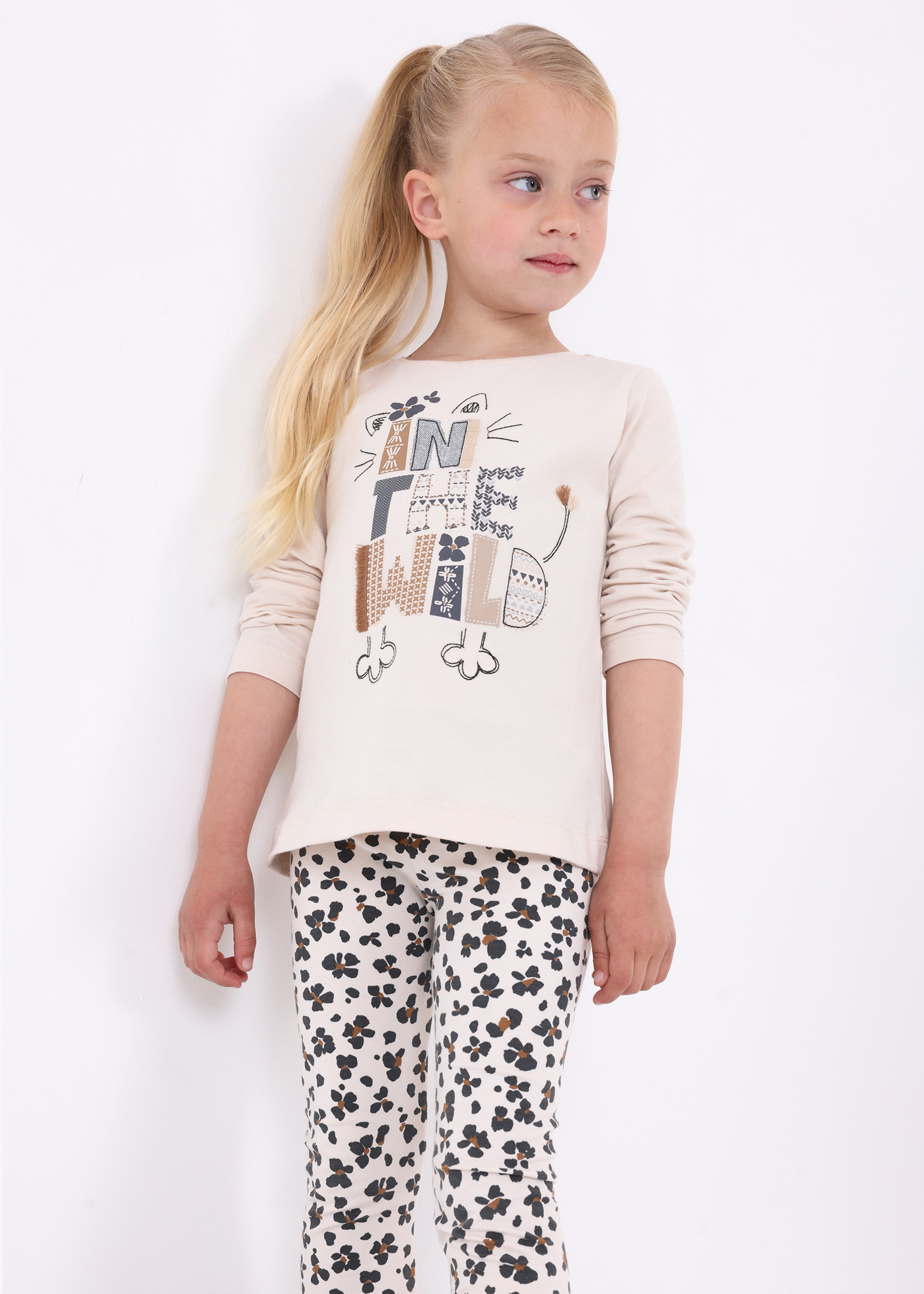 Camiseta estampada Better Cotton para meninas