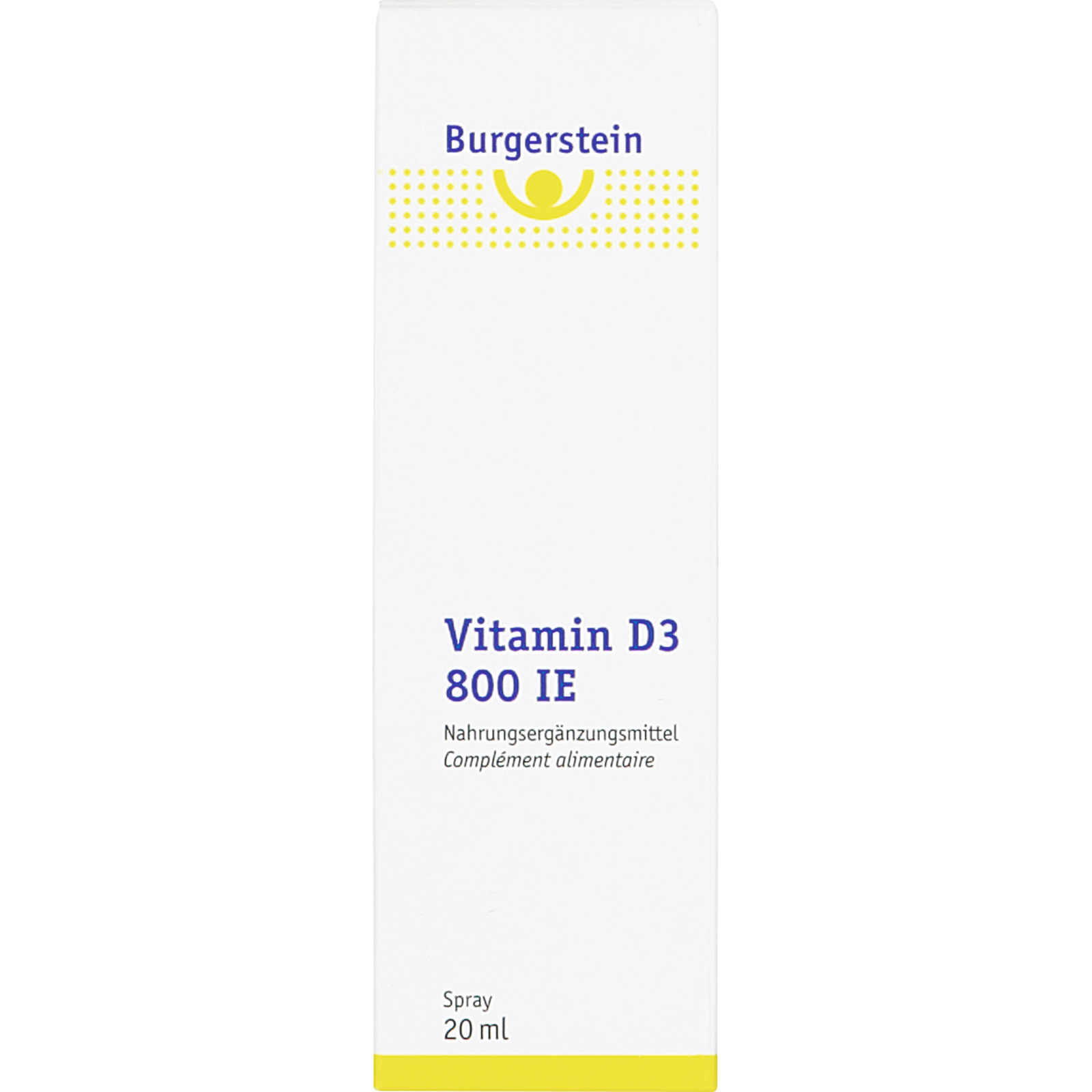 Burgerstein Vitamin D3 800 IE 20 ml