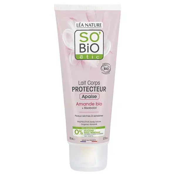 Loção Corporal Protetora de Amêndoas Orgânicas So'Bio Étic 200ml