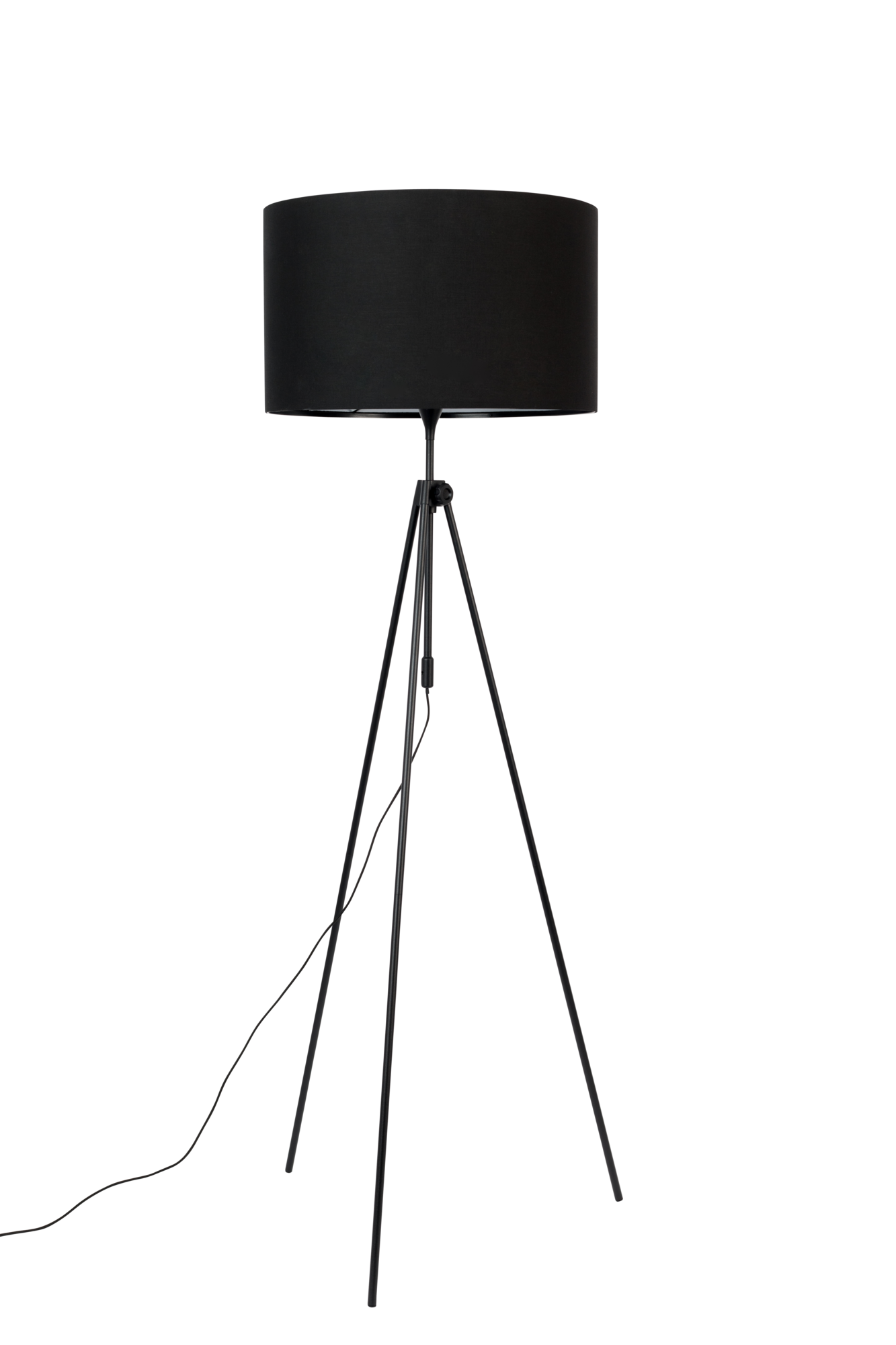 Vloerlamp Lesley zwart