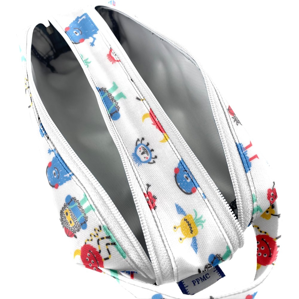 Trousse Double Compartiment Petits Monstres