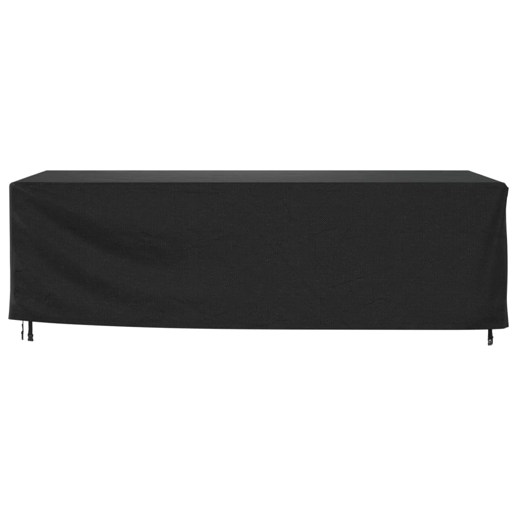 Housse de salon de jardin noir 300x140x90 cm imperméable 420d