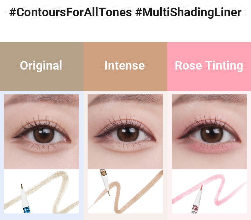 HOLIKA HOLIKA - Holi Pop Double Eyelid Liner - 3 kleuren