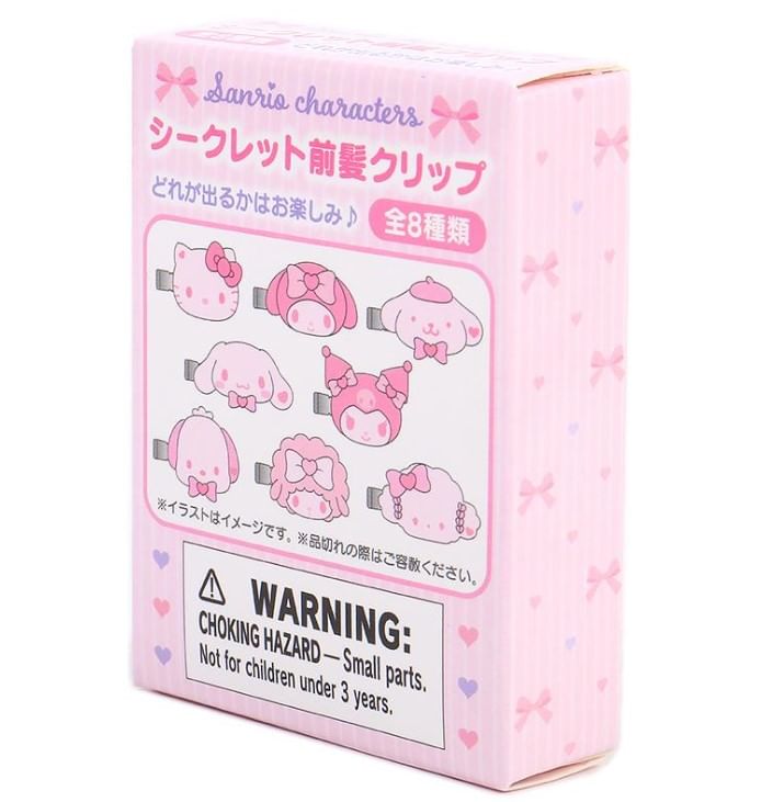 Sanrio - Sanrio Characters Secret Hair Clip (8 soorten) (Blind Box)