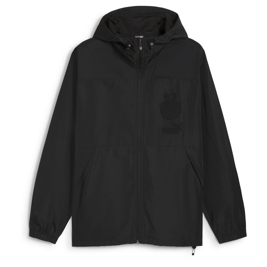 Borussia Dortmund Zipped Sweat à Capuche - Noir