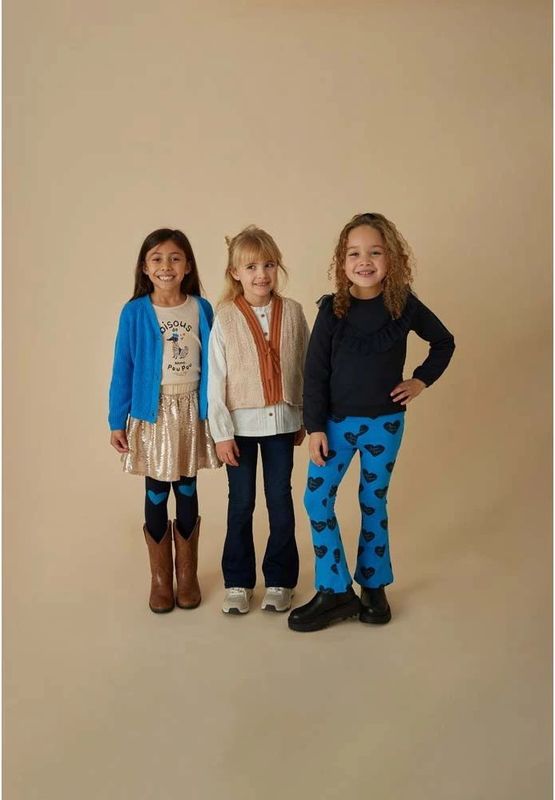 Jubel meisjes vest - Blauw
