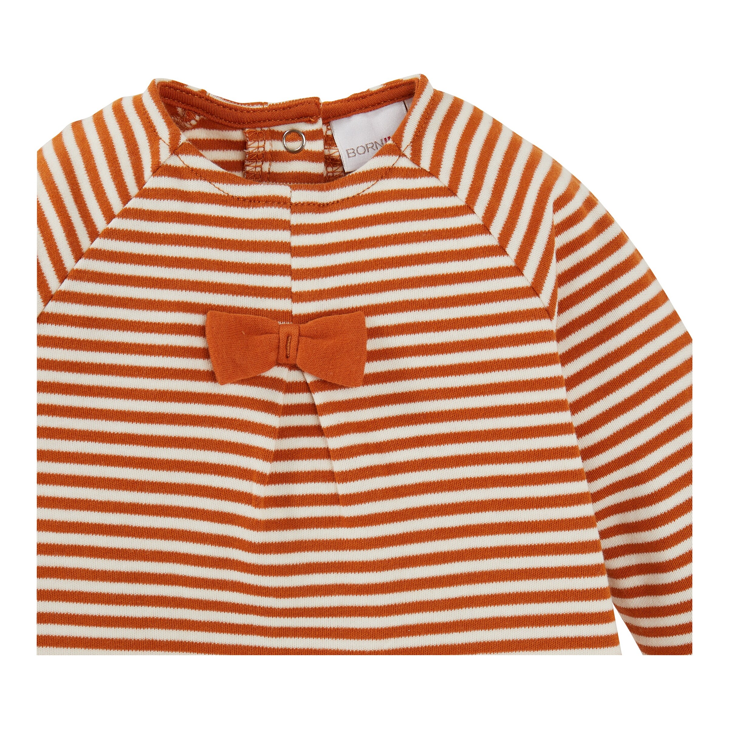Bornino - Leafs Sweat-Tunika Ringel