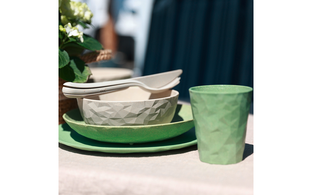 Koziol Besteck-Set 3-teilig KLIKK nature
