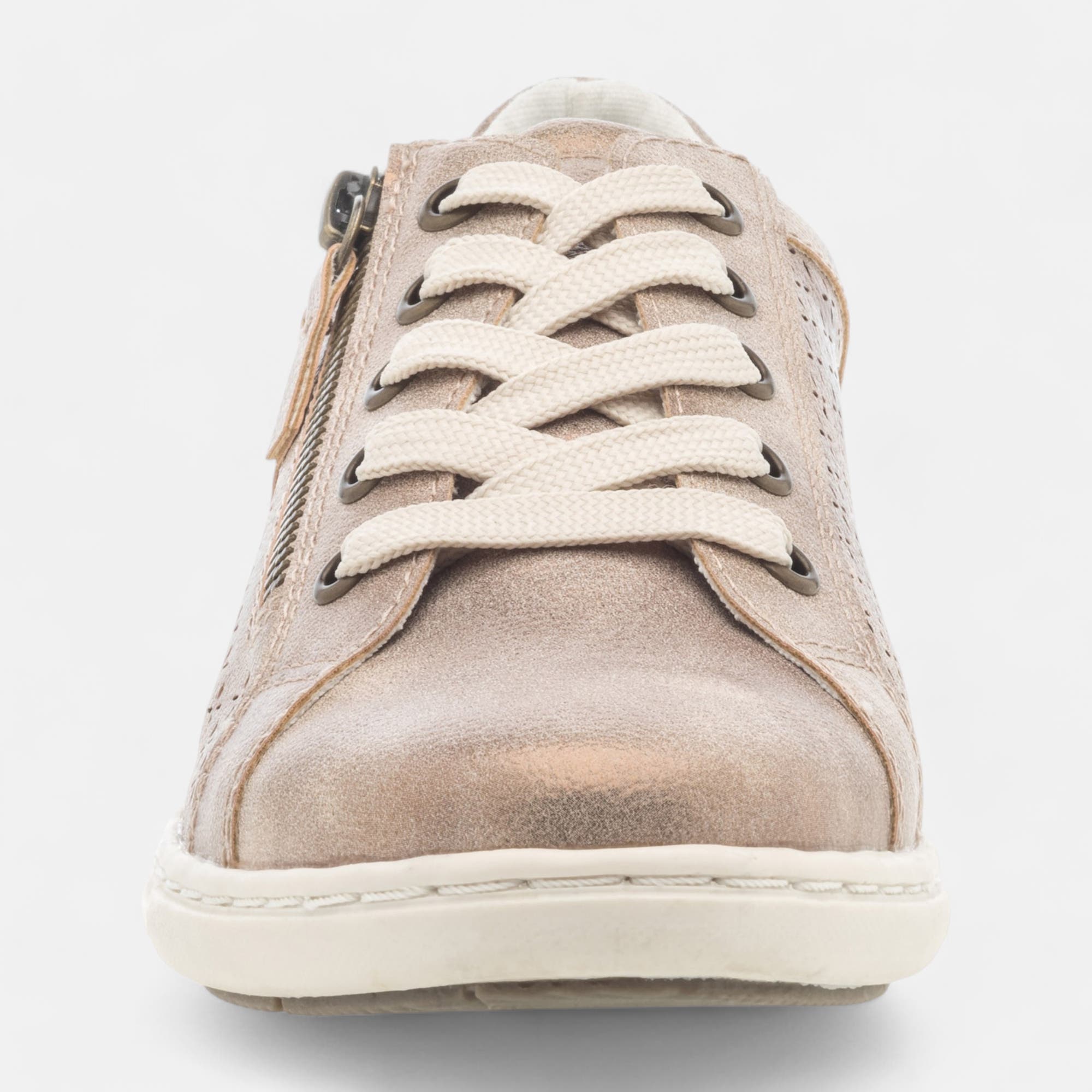 Baskets basses Femme bronze