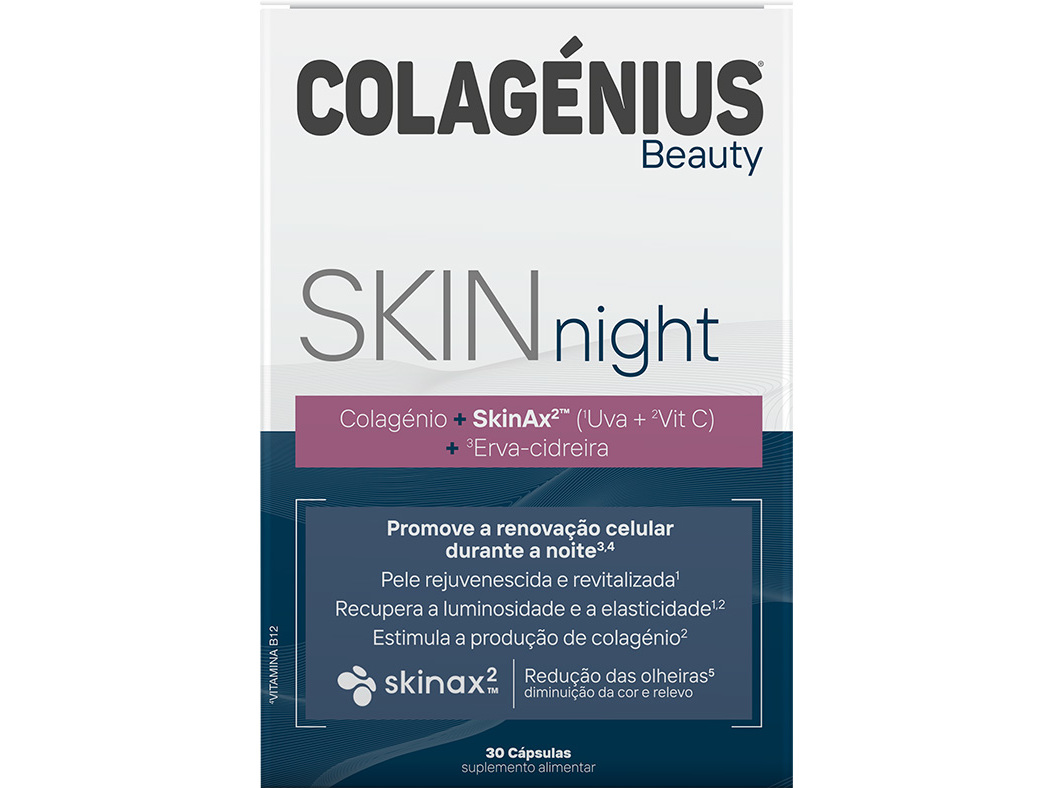 SUPLEMENTO COLAGÉNIUS BEAUTY SKIN NIGHT 30 UN