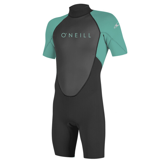 O'Neill Kinder Neoprenanzug Youth Reactor-2 2mm Back Zip S/S Spring Z94 BLK/LTAQUA YOUTH SU24