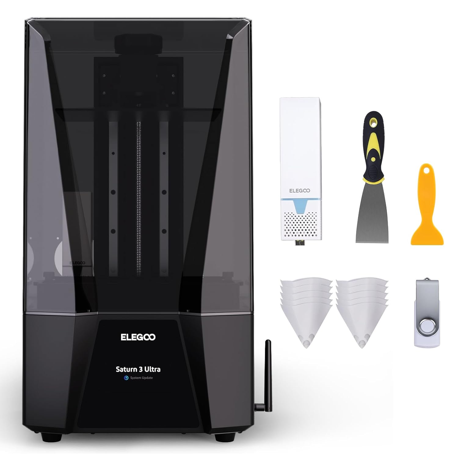 Imprimante 3D ELEGOO Saturn 3 Ultra UV Résine MSLA - 218,88 x 122,88 x2 60 mm³