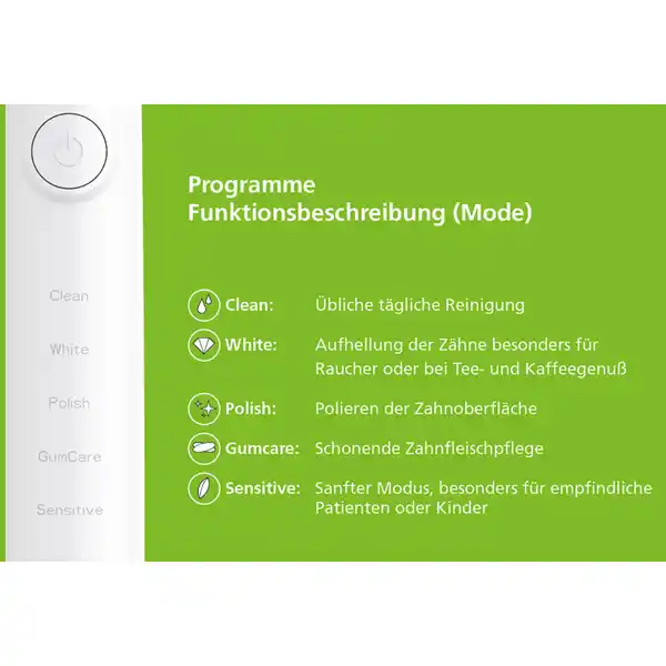 Sonic Professional Toothbrush Schallzahnbürste