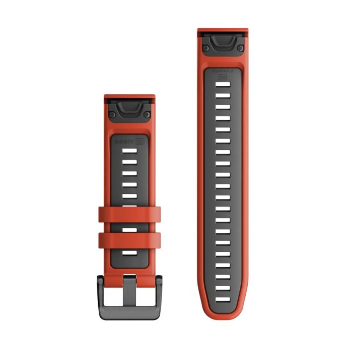 Garmin Unisex Tilbehør til ure/armbånd QuickFit® 22 Strap (Silicone) Rød