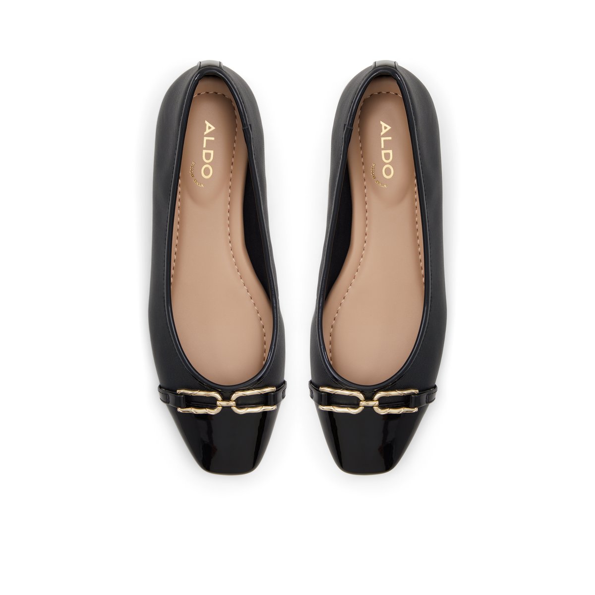 ALDO-Preri-l-Ballerine - Talon plat - Noir