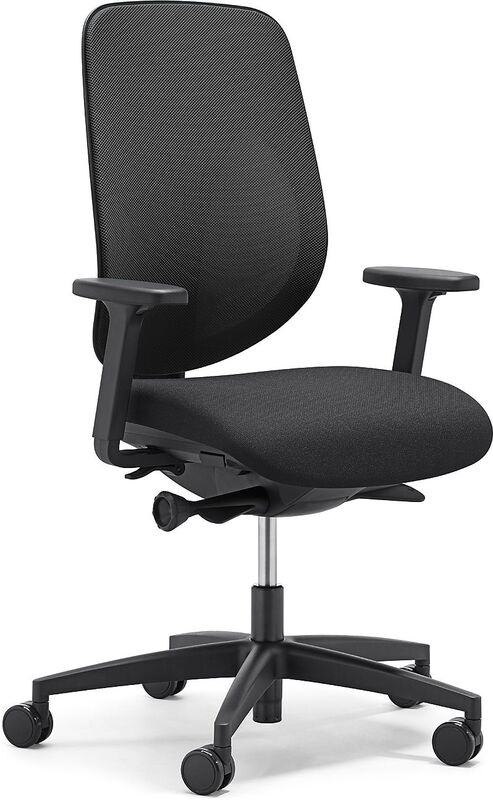 Giroflex 353 Bürostuhl, schwarz